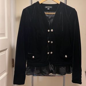 INC international Concepts Velvet Jacket